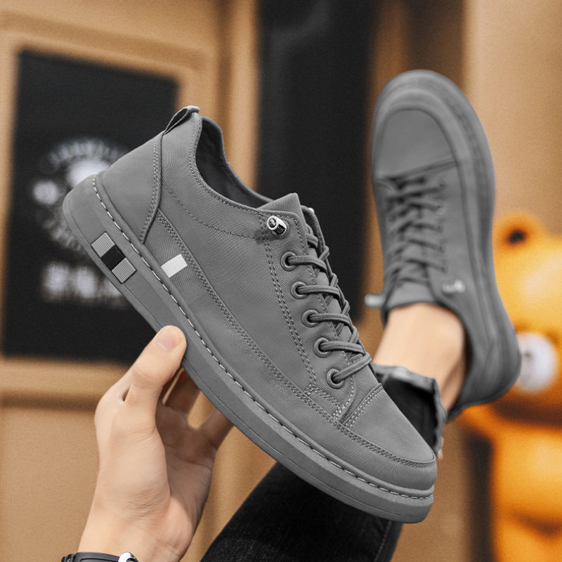 Men'S Shoes Slip On - некожаная повседневная обувь, мужская дизайнерская обувь,