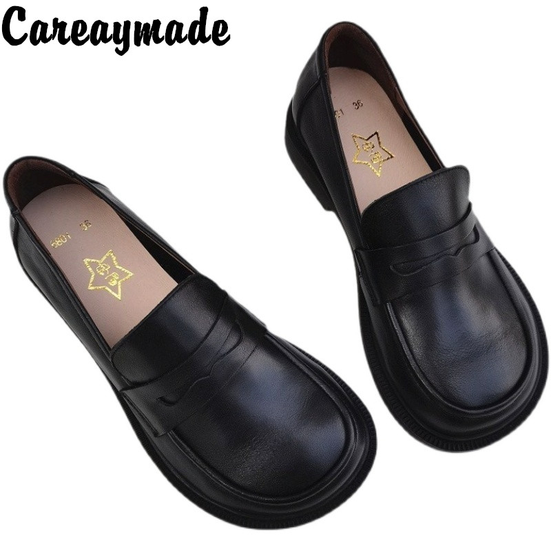 Men'S Shoes Slip On - Женские повседневные туфли Careaymade, оксфорды без
