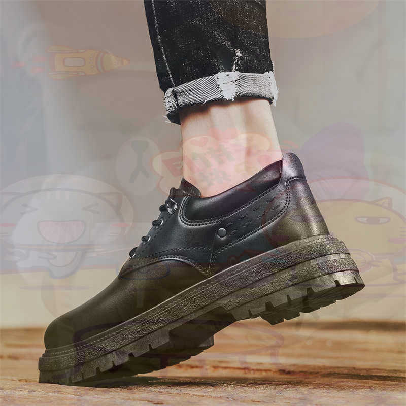 Men'S Shoes Expensive Brands - Темные модные кроссовки из натуральной кожи,