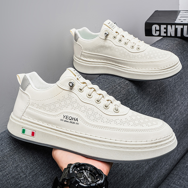 Men Shoes Office - Мужские ретро-кеды из холщовой ткани, без
