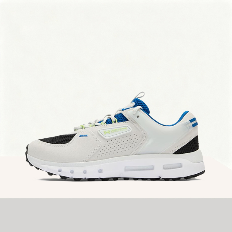 Men Shoes Under Armour - Кроссовки Under Armour Summit Trek бело-черно-зеленые,