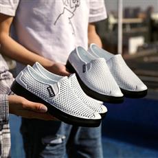 Men Shoes Office - Винтажные минималистичные мужские вязаные туфли ручной