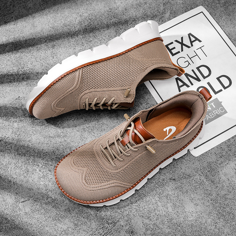 Men'S Shoes Slip On - Стильные мужские туфли с широкой коробкой,