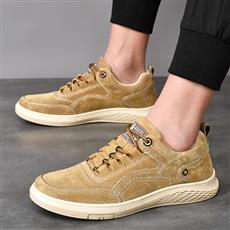 Men Shoes Office - Мужские минималистичные удобные туфли из ткани