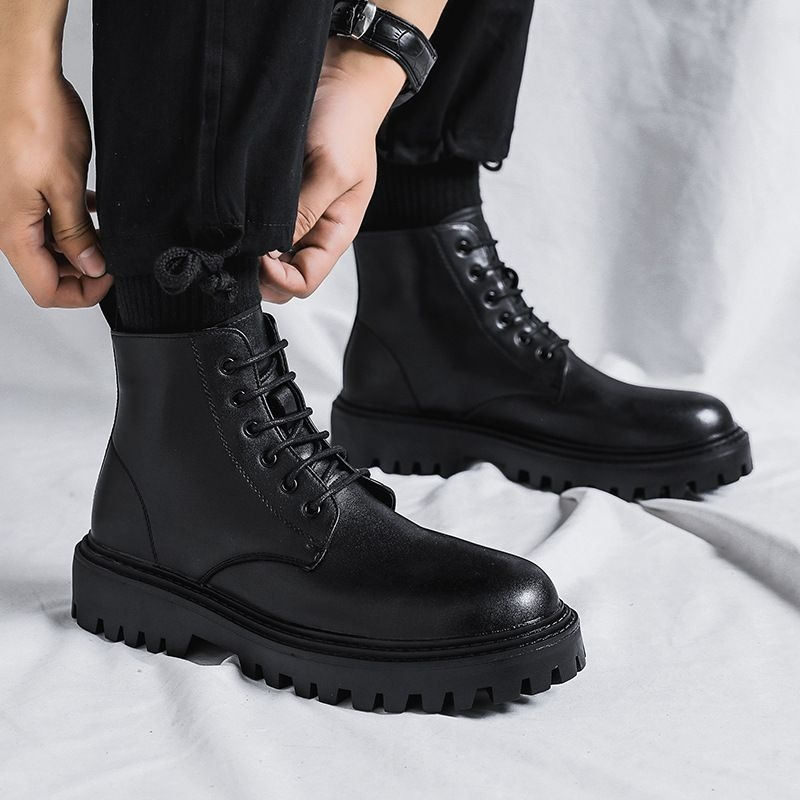 Мужские высокие кожаные ботинк – обзор и цена Men'S Shoes To Increase Height