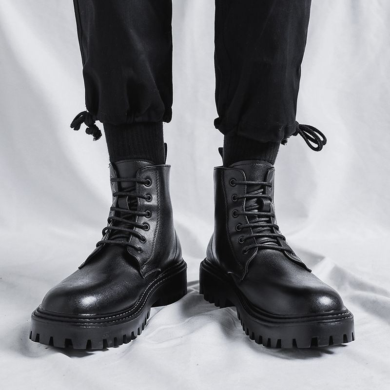 Мужские высокие кожаные ботинк – обзор и цена Men'S Shoes To Increase Height