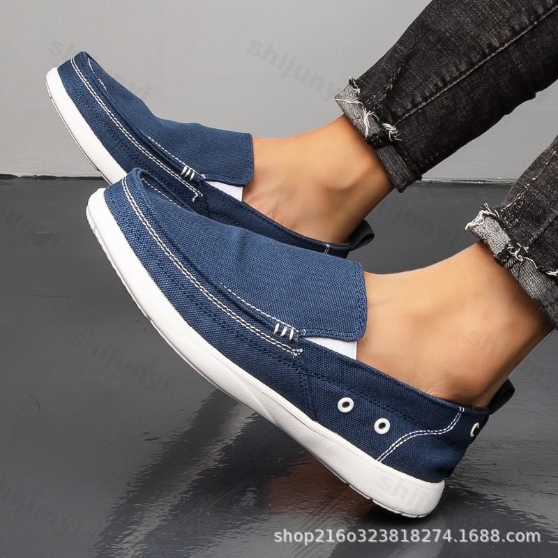 Осенняя мужская парусиновая по – обзор и цена Men'S Shoes Slip On