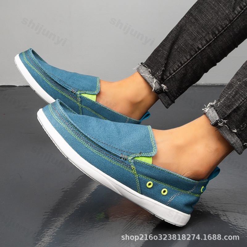 Осенняя мужская парусиновая по – обзор и цена Men'S Shoes Slip On
